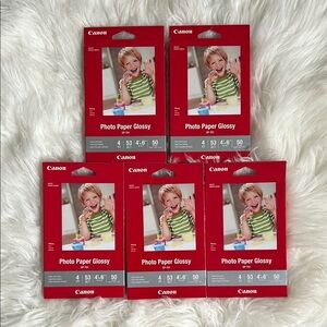 Canon Photo Paper Glossy Red Pack